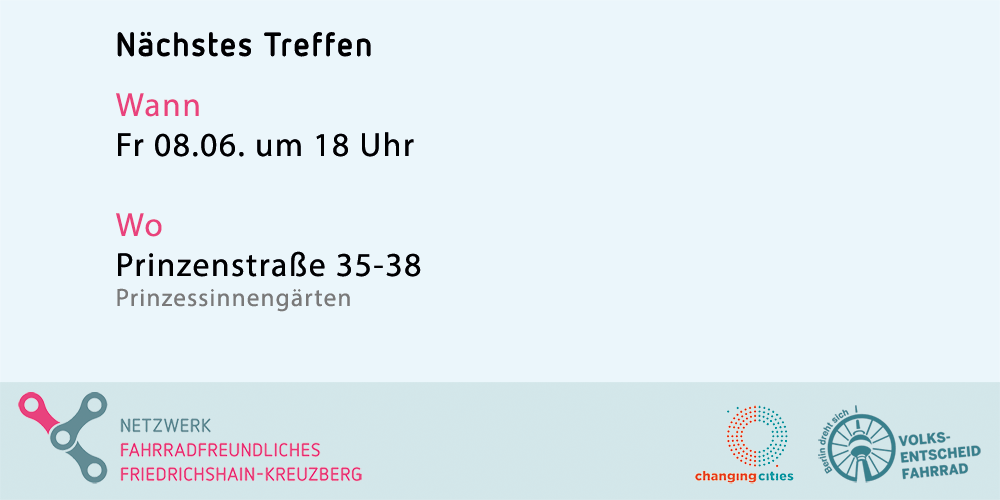 Treffen RadXhain 8. Juni