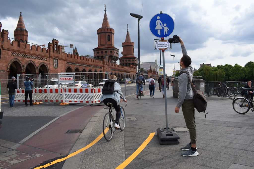 Autofahrer umsteigen